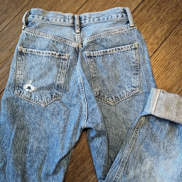 Agolde Riley High Rise Straight Crop Jean - Picture 5 of 8